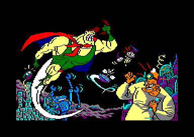 Captain Sevilla for the Amstrad CPC