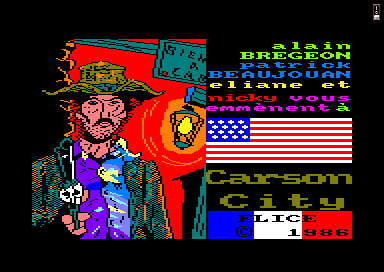 Carson City for the Amstrad CPC
