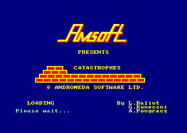 Catastrophes for the Amstrad CPC