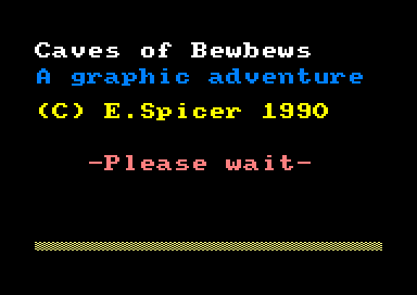 Caves of Bewbews for the Amstrad CPC