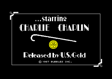 Charlie Chaplin for the Amstrad CPC