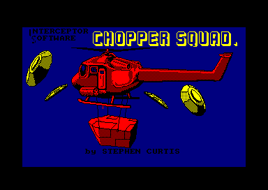 Chopper Squad for the Amstrad CPC