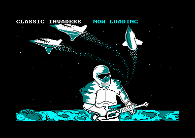 Classic Invaders for the Amstrad CPC