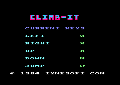 Climb-It for the Amstrad CPC