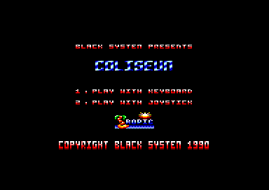 Coliseum for the Amstrad CPC