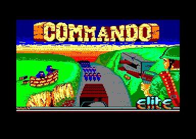 Commando for the Amstrad CPC