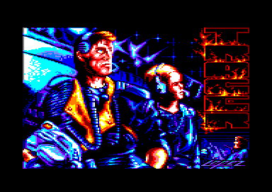 Comando Tracer for the Amstrad CPC