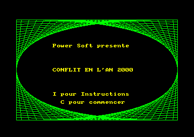 Conflit En L`an 2000 for the Amstrad CPC