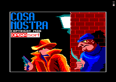 Cosa Nostra for the Amstrad CPC