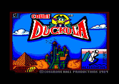 Count Duckula : No Sax Please for the Amstrad CPC
