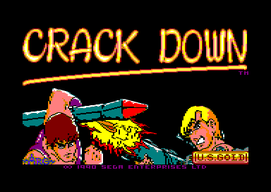 Crack Down for the Amstrad CPC