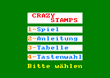 Crazy Stamps for the Amstrad CPC