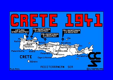 Crete 1941 for the Amstrad CPC