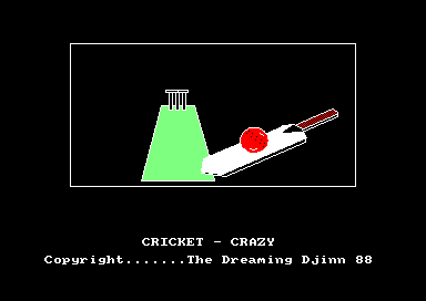 Cricket Crazy for the Amstrad CPC