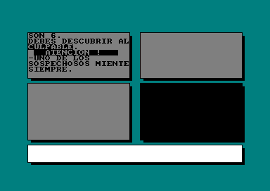 Crimen Perfecto for the Amstrad CPC