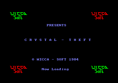 Crystal Theft for the Amstrad CPC