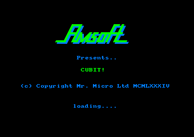 Cubit for the Amstrad CPC