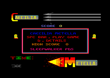 Caecilia Metella for the Amstrad CPC