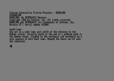 Deadline for the Amstrad CPC