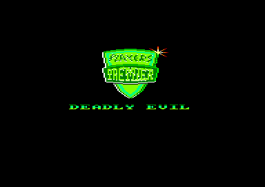 Deadly Evil for the Amstrad CPC
