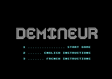 Demineur for the Amstrad CPC