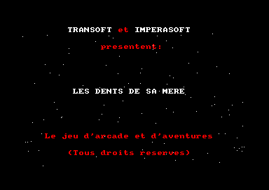 Les Dents De Sa Mere for the Amstrad CPC