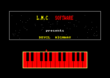Devil Highway for the Amstrad CPC