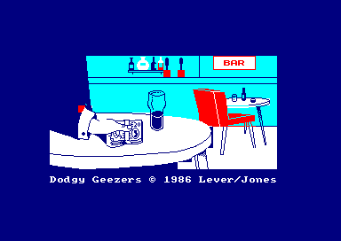 Dodgy Geezers for the Amstrad CPC