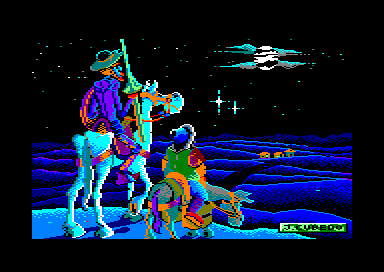 Don Quijote De La Mancha for the Amstrad CPC