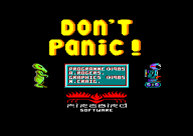 Dont Panic for the Amstrad CPC