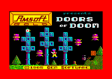 Doors of Doom for the Amstrad CPC