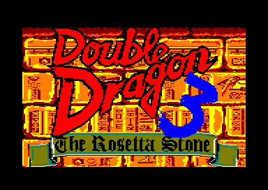 Double Dragon 3 : The Rosetta Stone for the Amstrad CPC