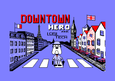 Downtown Hero for the Amstrad CPC