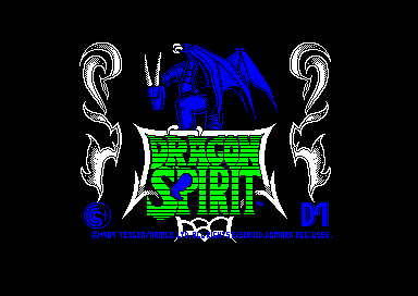 Dragon Spirit for the Amstrad CPC