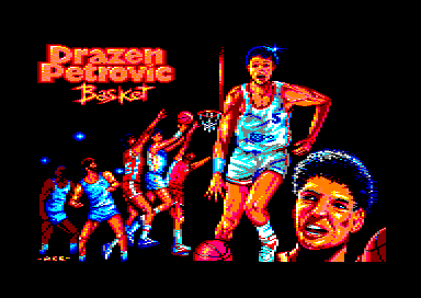 Drazen Petrovik Basket for the Amstrad CPC
