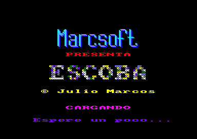 Escoba for the Amstrad CPC