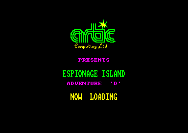 Espionage Island for the Amstrad CPC