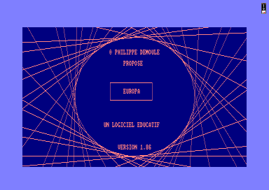 Europa for the Amstrad CPC