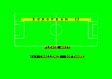 European 2 : The European Cup for the Amstrad CPC