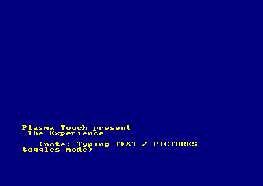 The Experience for the Amstrad CPC