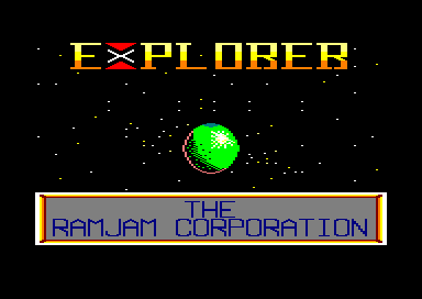 Explorer for the Amstrad CPC