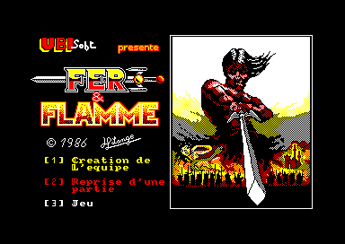 Fer & Flame for the Amstrad CPC