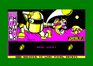 Final Matrix for the Amstrad CPC