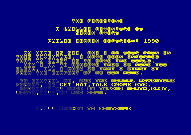 Firestone for the Amstrad CPC