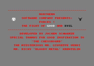 Forces for the Amstrad CPC