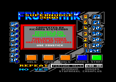Fruitbank for the Amstrad CPC