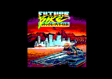 Future Bike Simulator for the Amstrad CPC