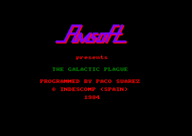 Galactic Plague : The for the Amstrad CPC