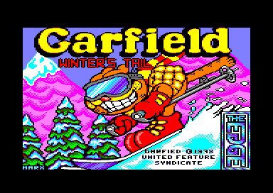 Garfield : A Winters Tale for the Amstrad CPC