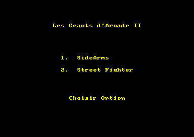 Les Geants D`Aracade 2 for the Amstrad CPC